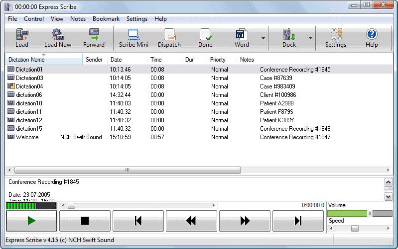 плеер Express Scribe