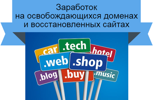 Заработок на доменах