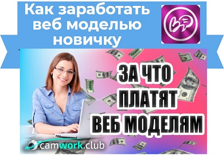 как заработать веб моделью