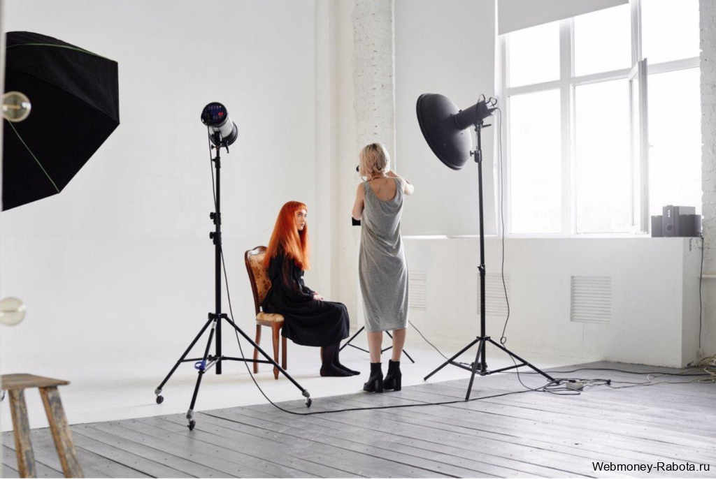 обзор фотосессии девушки