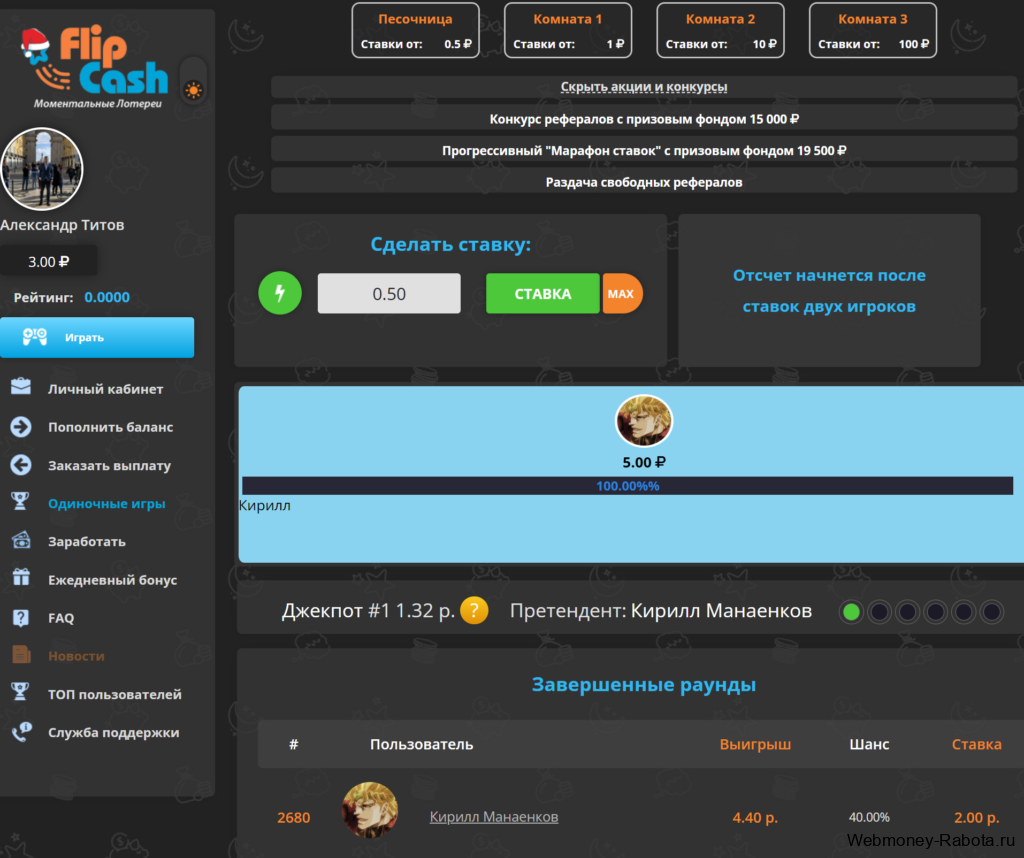 Flip Cash аналог фаствин